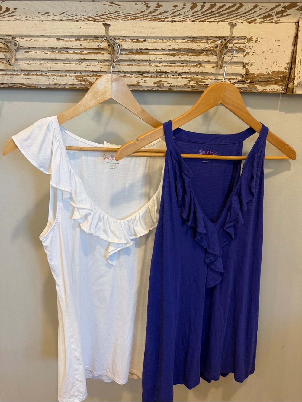 Lilly Pulitzer 2 tank top bundle size XL